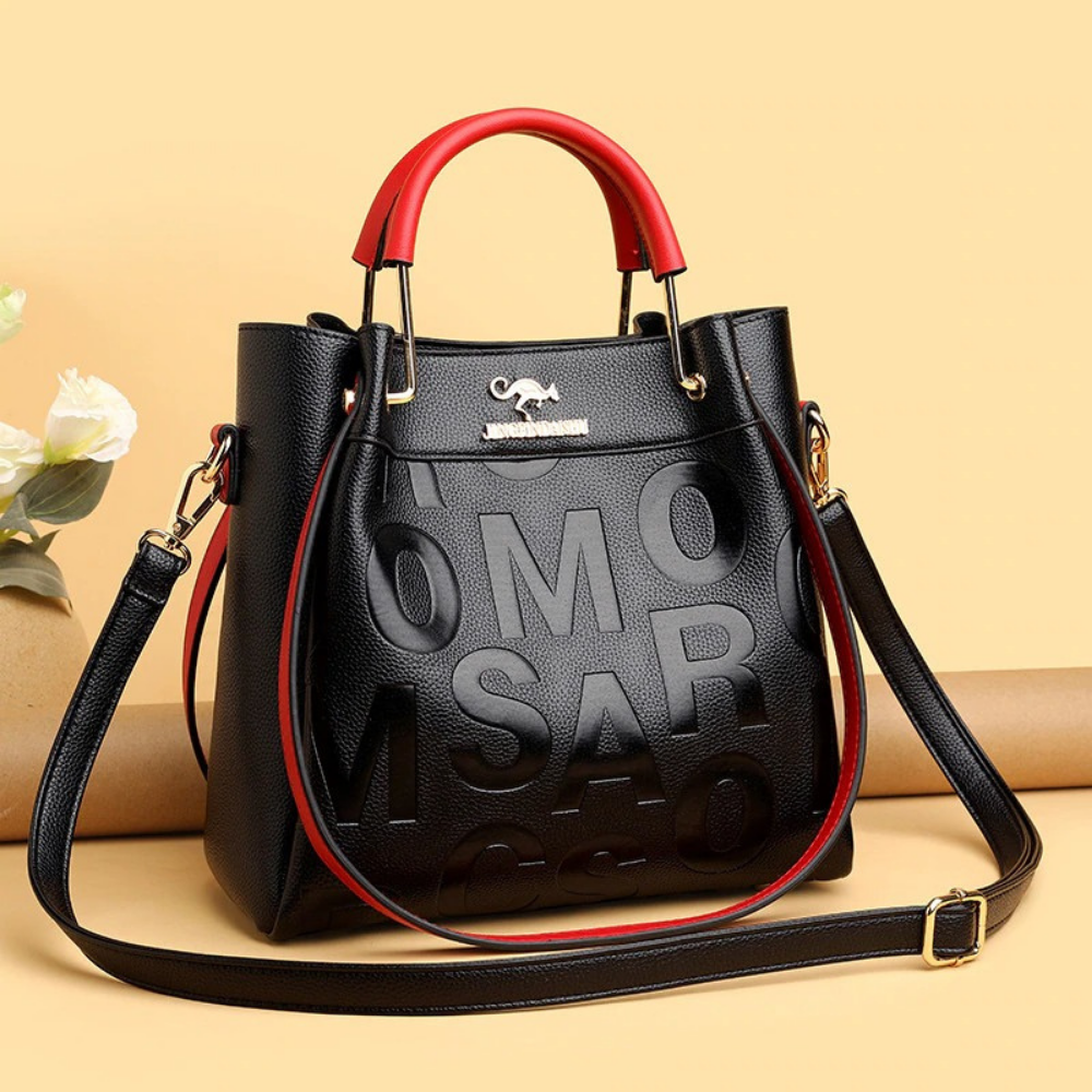 Sac à bandoulière en cuir souple