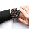 Montre à quartz mode et décontractée