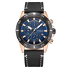 Montre chronographe à cadran et quartz