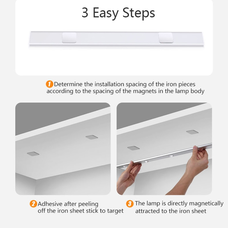 LED d'éclairage automatique avec détecteur de mouvement