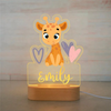 Lampe mignonne Lampe de nuit 3D personnalisée Petit animal