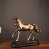 Ornement cheval en résine