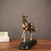 Ornement cheval en résine