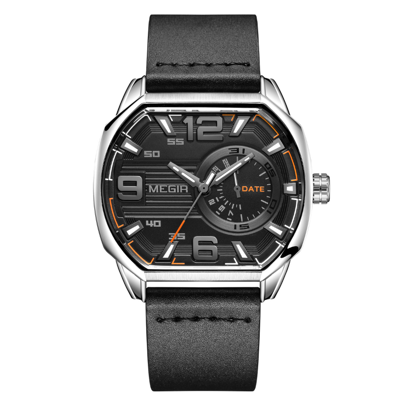 Montre de sport en cuir de première qualité