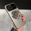 Protège-objectif gyroscope pivotant Étui magnétique pour téléphone portable