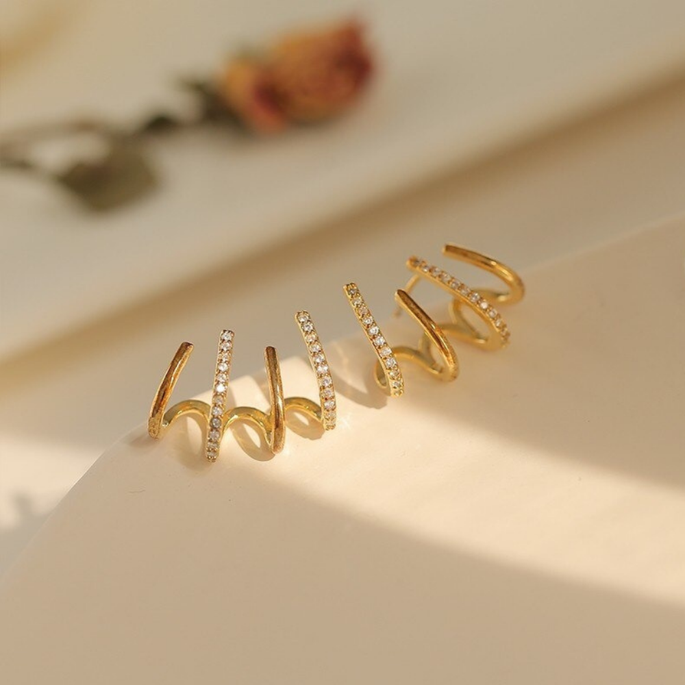 Boucles d'oreilles élégantes (1+1)