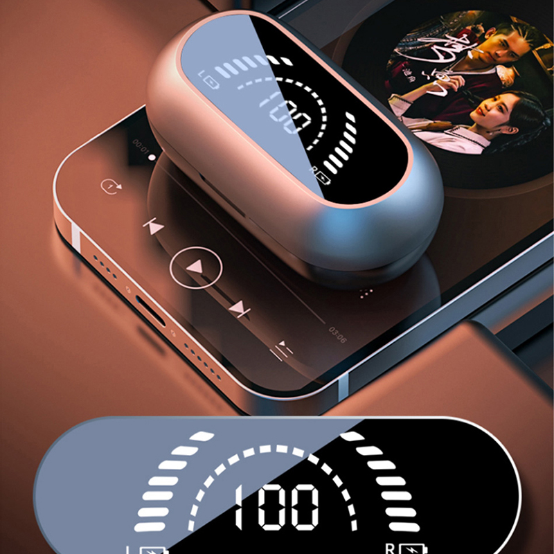 Casque d'écoute sans fil Bluetooth Beast Ear Clamp