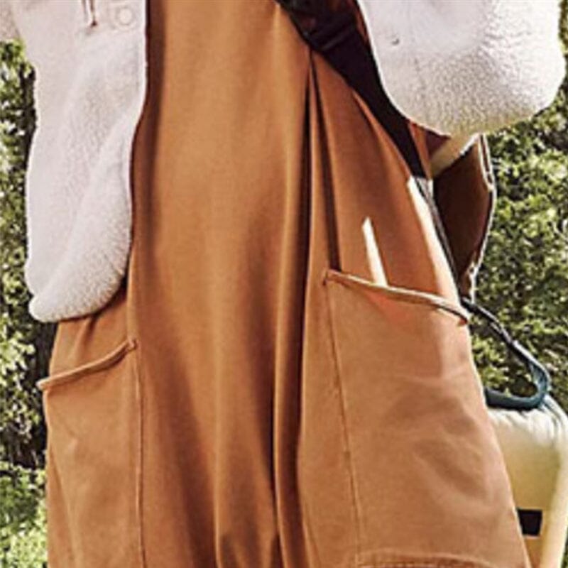 PocketVJumpsuit Combinaison minimaliste élégante