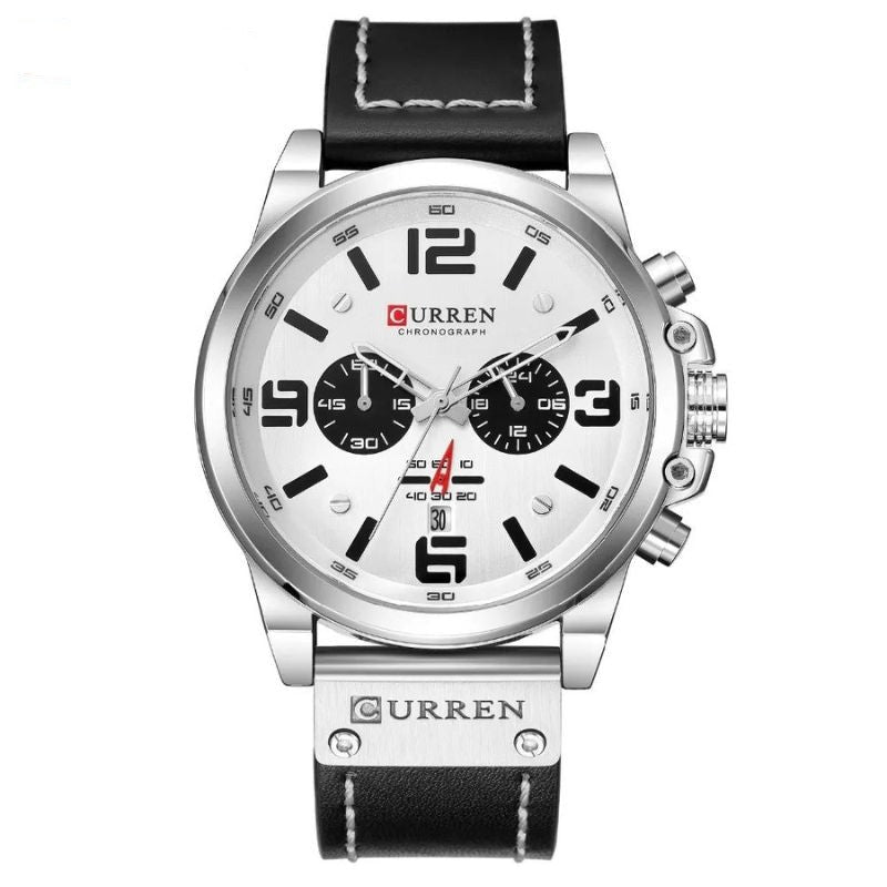 Montre à quartz mode et décontractée