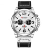 Montre à quartz mode et décontractée