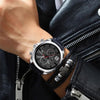 Montre militaire étanche à chronographe de sport