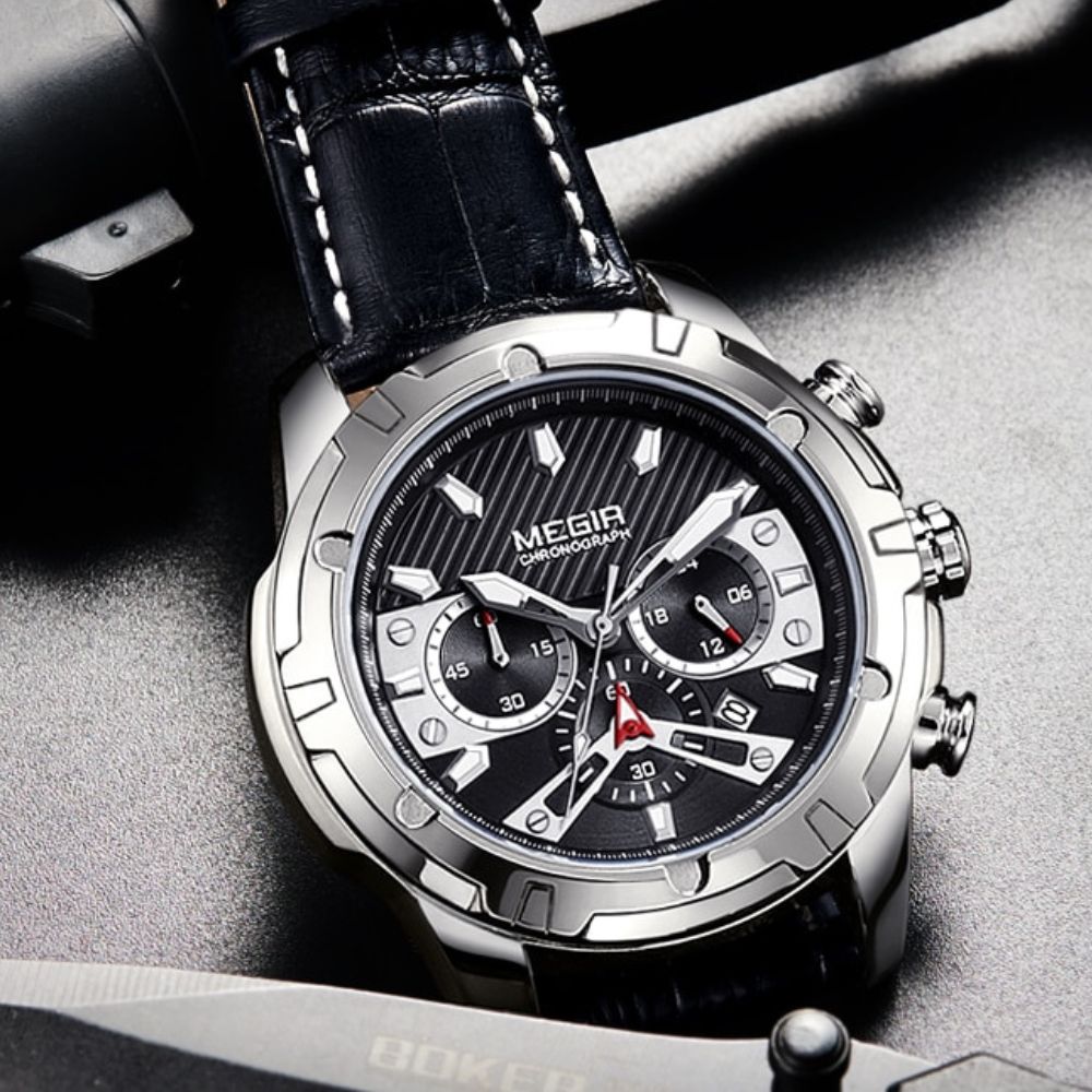 Montre militaire de luxe à chronographe pour le sport