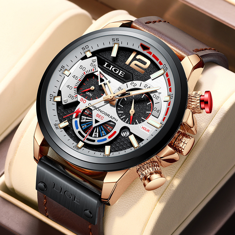 Montre militaire durable à quartz