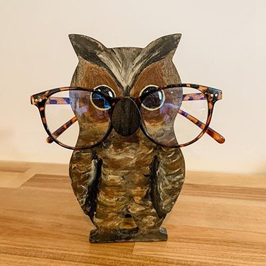 Porte-lunettes Minimals fait main avec motif d'animaux mignons