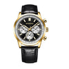 Montre à quartz en cuir pour hommes d'affaires, sportifs et décontractés
