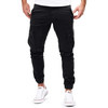 Pantalon de survêtement cargo avec cordon de serrage pour hommes
