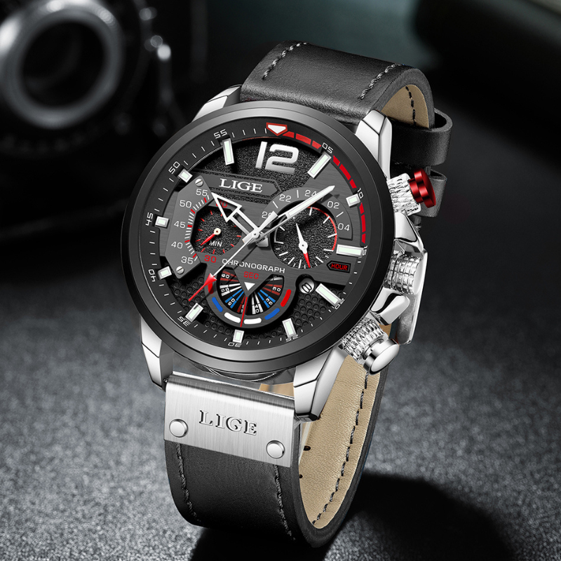 Montre militaire durable à quartz