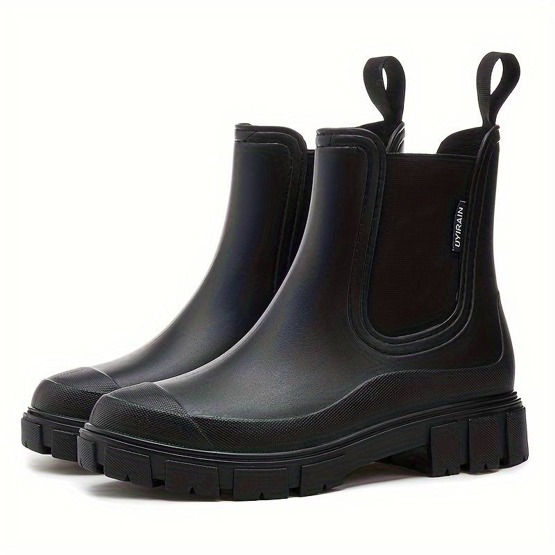 Bottes d'eau Waterproof Fashion Ankle Boots