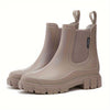 Bottes d'eau Waterproof Fashion Ankle Boots