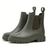 Bottes d'eau Waterproof Fashion Ankle Boots
