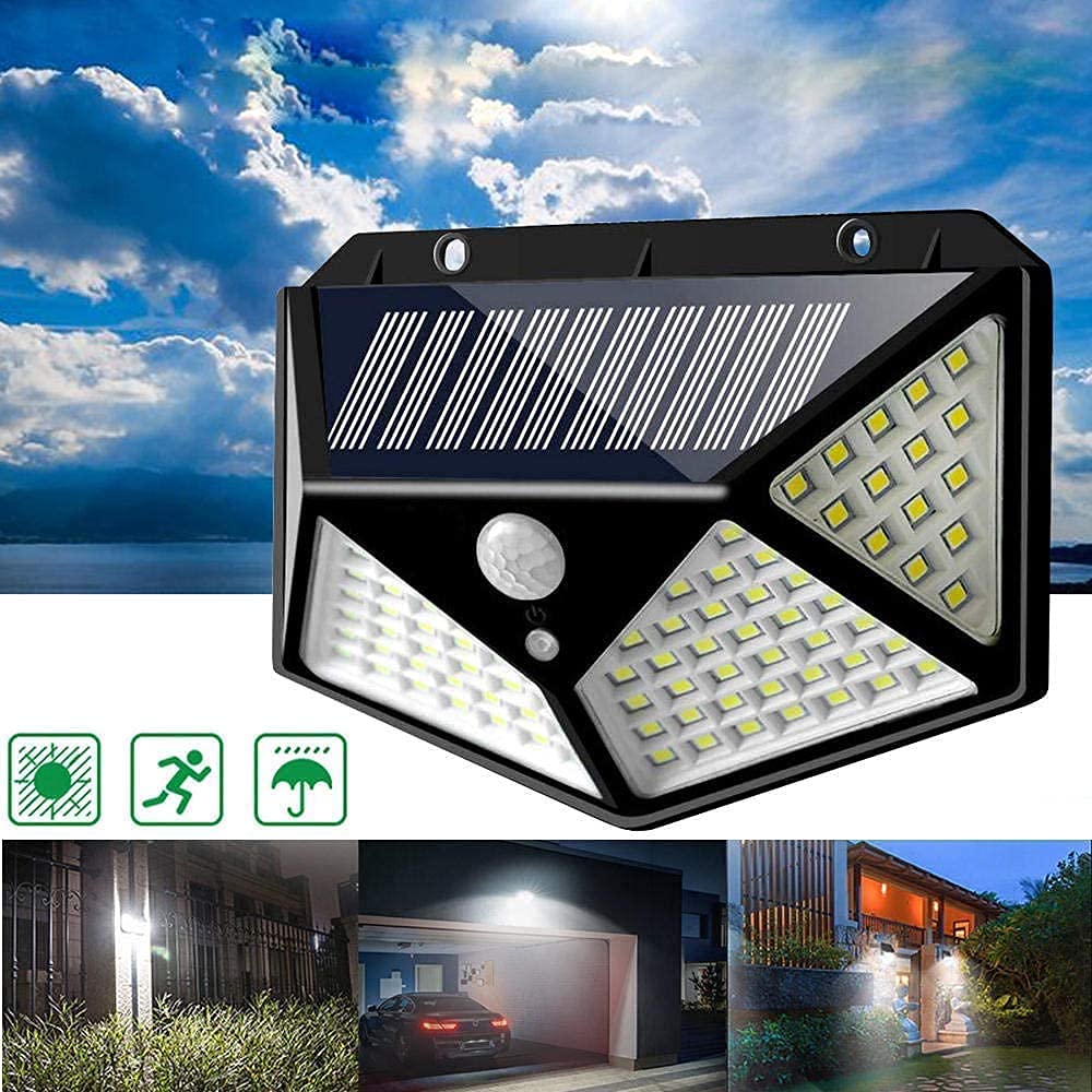 Smart Light Lampe murale solaire à triple led