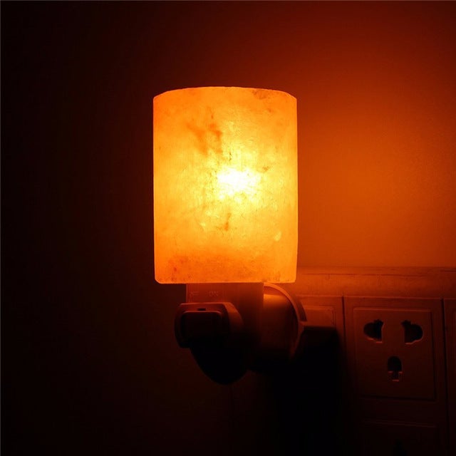 Lampe à sel de cristal de l'Himalaya purificateur d'air