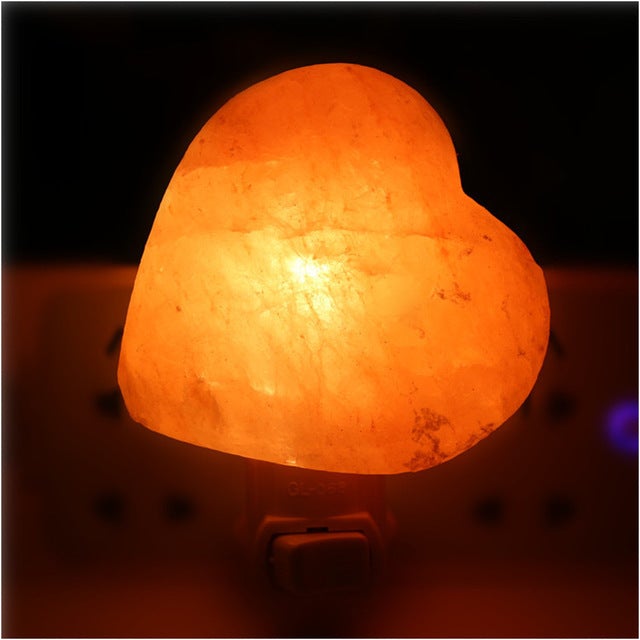 Lampe à sel de cristal de l'Himalaya purificateur d'air