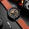 Montre calendrier multifonctionnelle à quartz