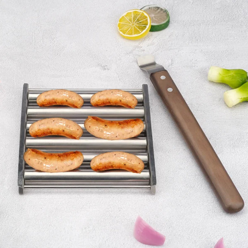 Simaka Saucisse parfaitement cuite sur le gril