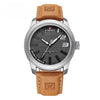 Montre militaire sportive en cuir résistant aux chocs