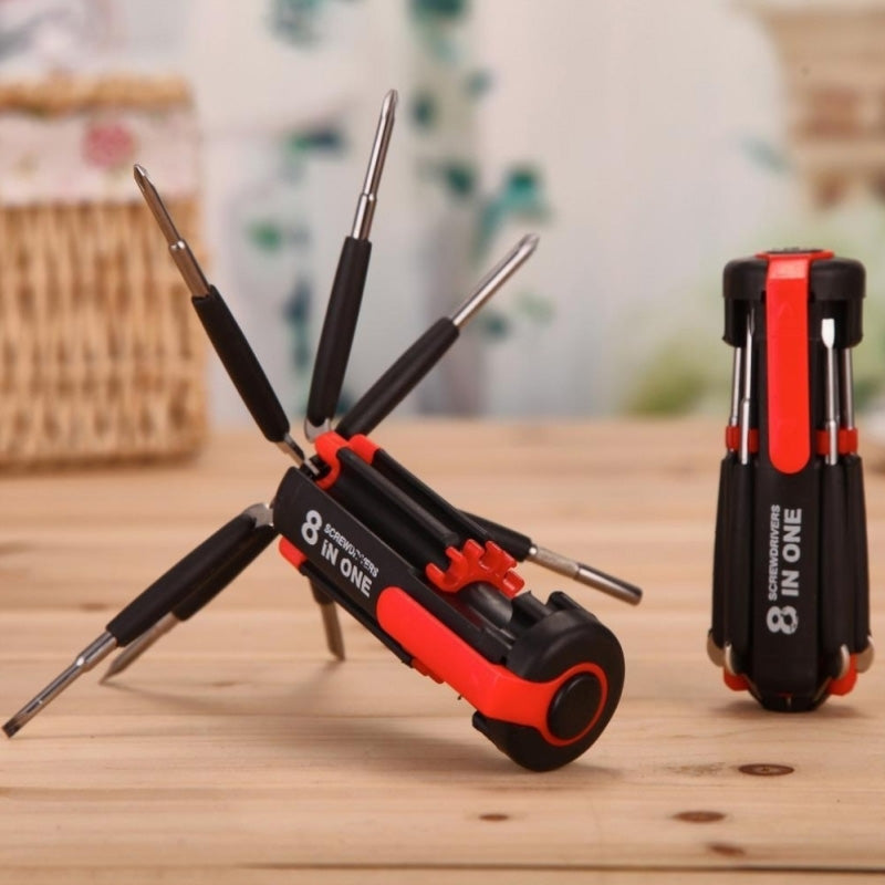 ZEKE 8 tournevis en 1 outil avec lampe de travail et lampe de poche