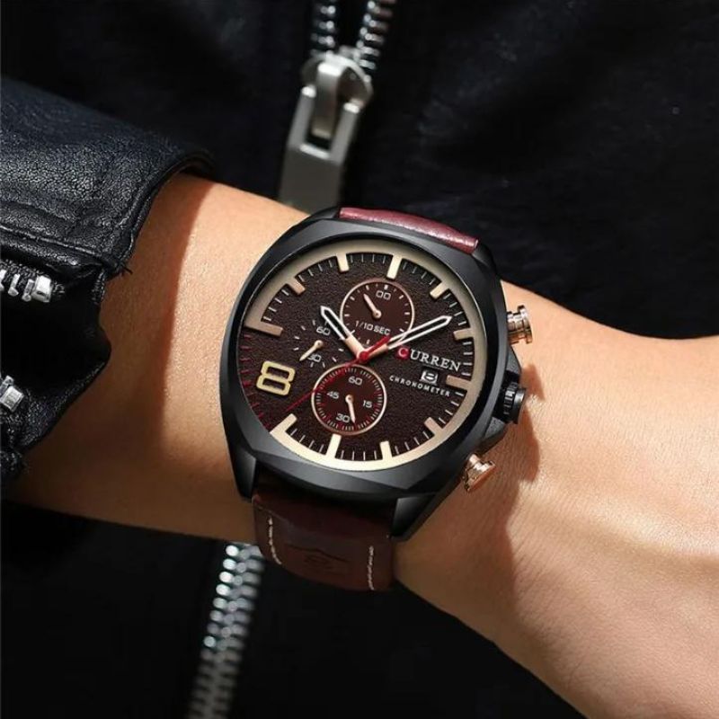 Montre militaire étanche à chronographe de sport