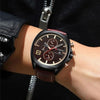 Montre militaire étanche à chronographe de sport