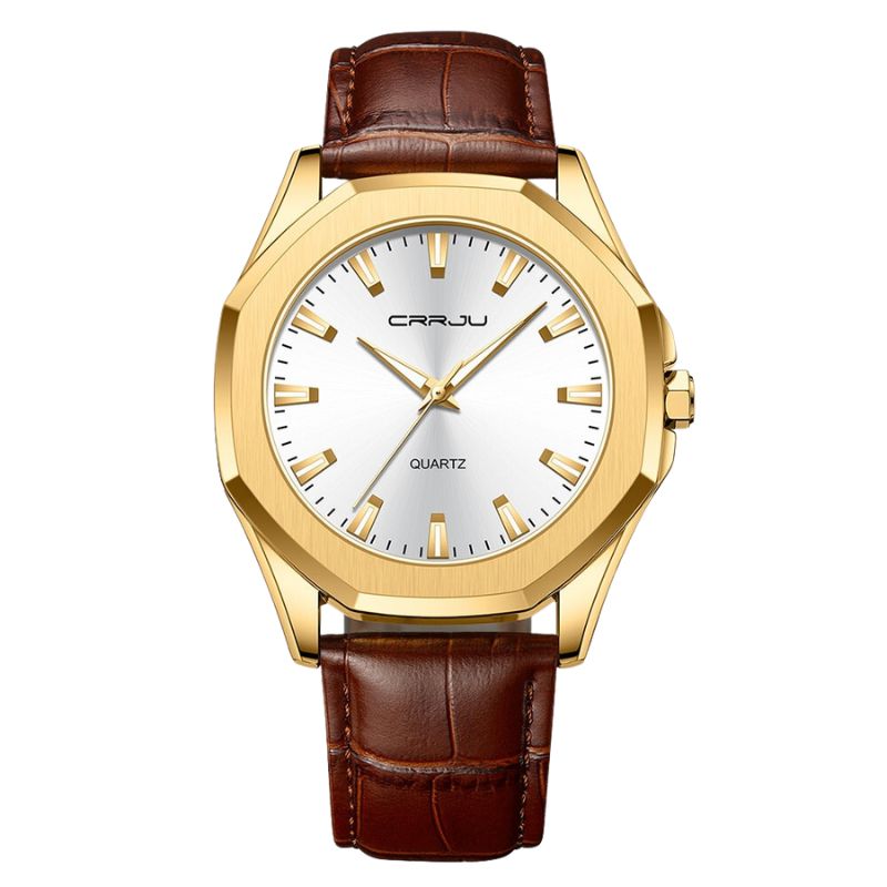 Montre à quartz minimaliste et décontractée
