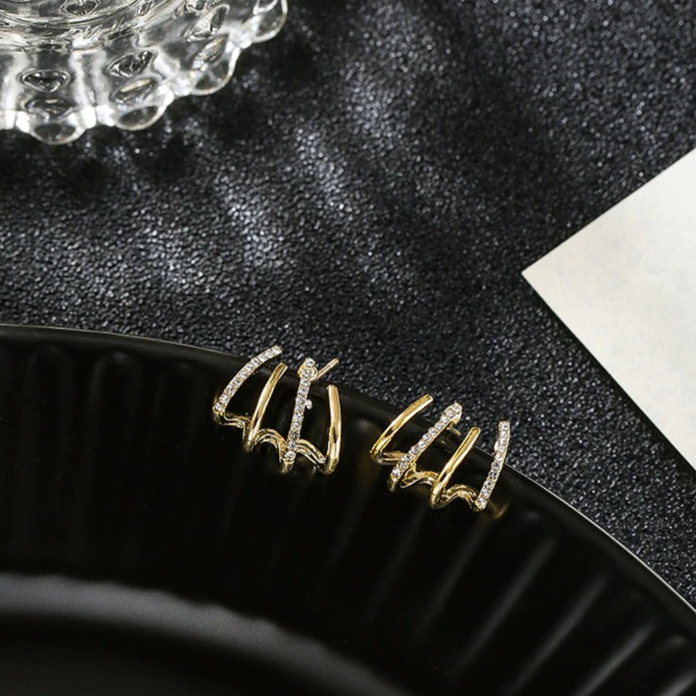 Boucles d'oreilles élégantes (1+1)