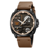Montre à quartz étanche pour hommes