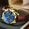 Montre chronographe lumineuse à quartz