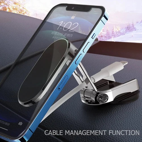 FlexiPhone Support magnétique pliable pour téléphone de voiture