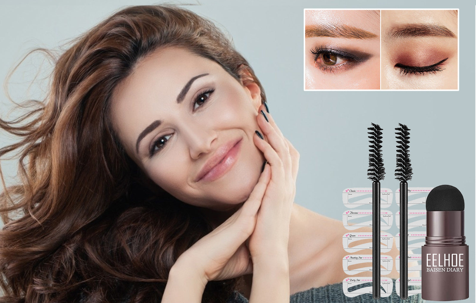 Caryn Set sourcils 10pcs