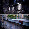 Lampe solaire LED pour escalier, lampe murale extérieure étanche (8pcs)