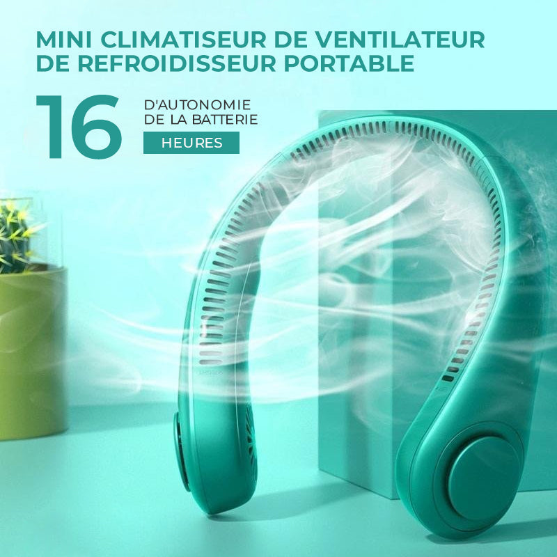 Instant Cold Nouveau ventilateur de cou portable
