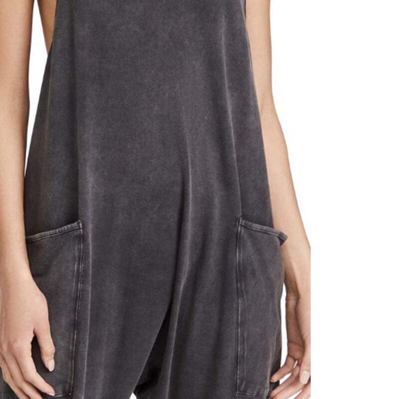 PocketVJumpsuit Combinaison minimaliste élégante