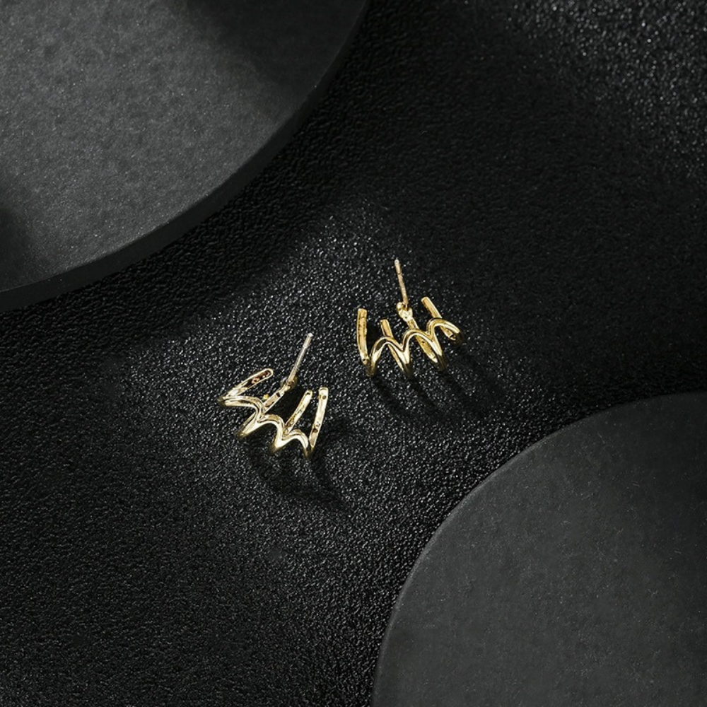 Boucles d'oreilles élégantes (1+1)