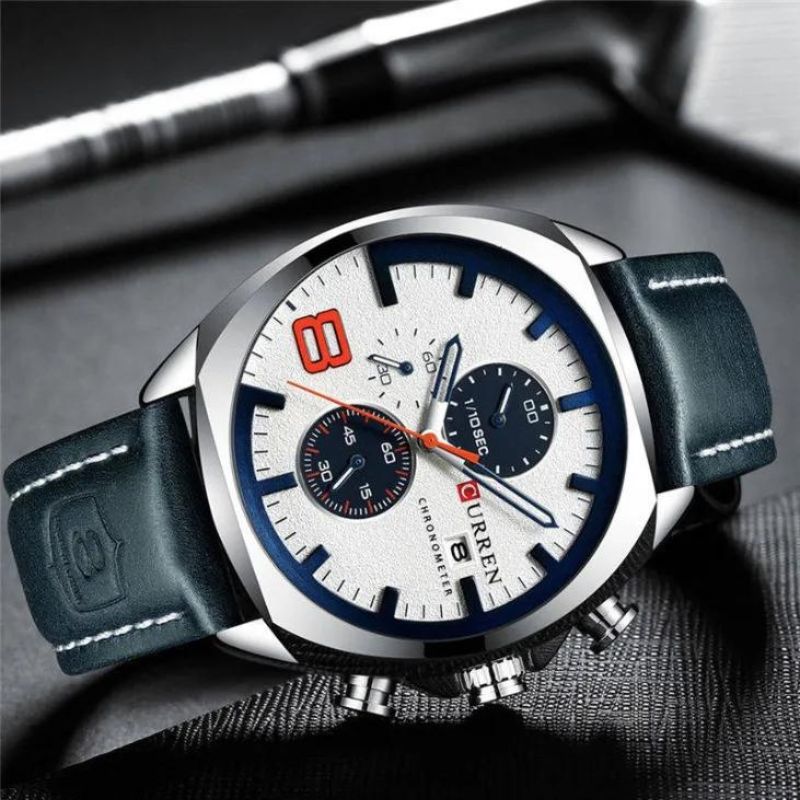 Montre militaire étanche à chronographe de sport