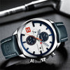 Montre militaire étanche à chronographe de sport