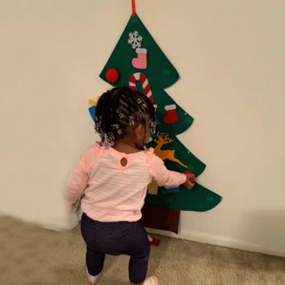 Décorations joyeuses Arbre de Noël pour enfants
