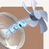 Mini ventilateur mural pliable et rechargeable