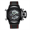 Montre chronographe de mode à double heure