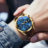 Montre chronographe lumineuse à quartz
