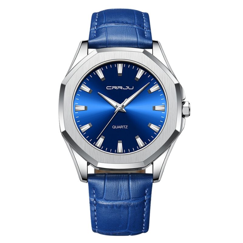 Montre à quartz minimaliste et décontractée